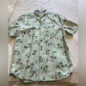 Vans Classic Button Up Short Sleeve Large